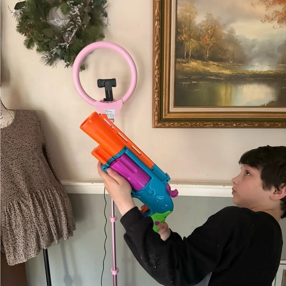 Buzz Bee Big Revolver Colorful Toy Gun